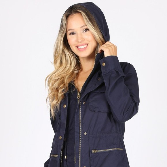 UTILITY HOODIE JACKET (GIANNA) - Picture 4 of 6